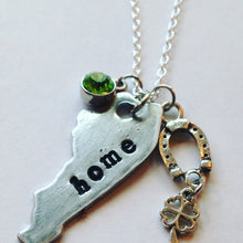 State & Home Stamped Necklaces