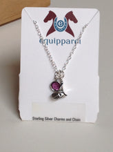 Equestrian Sterling Charm Necklaces (Different Choices Available)