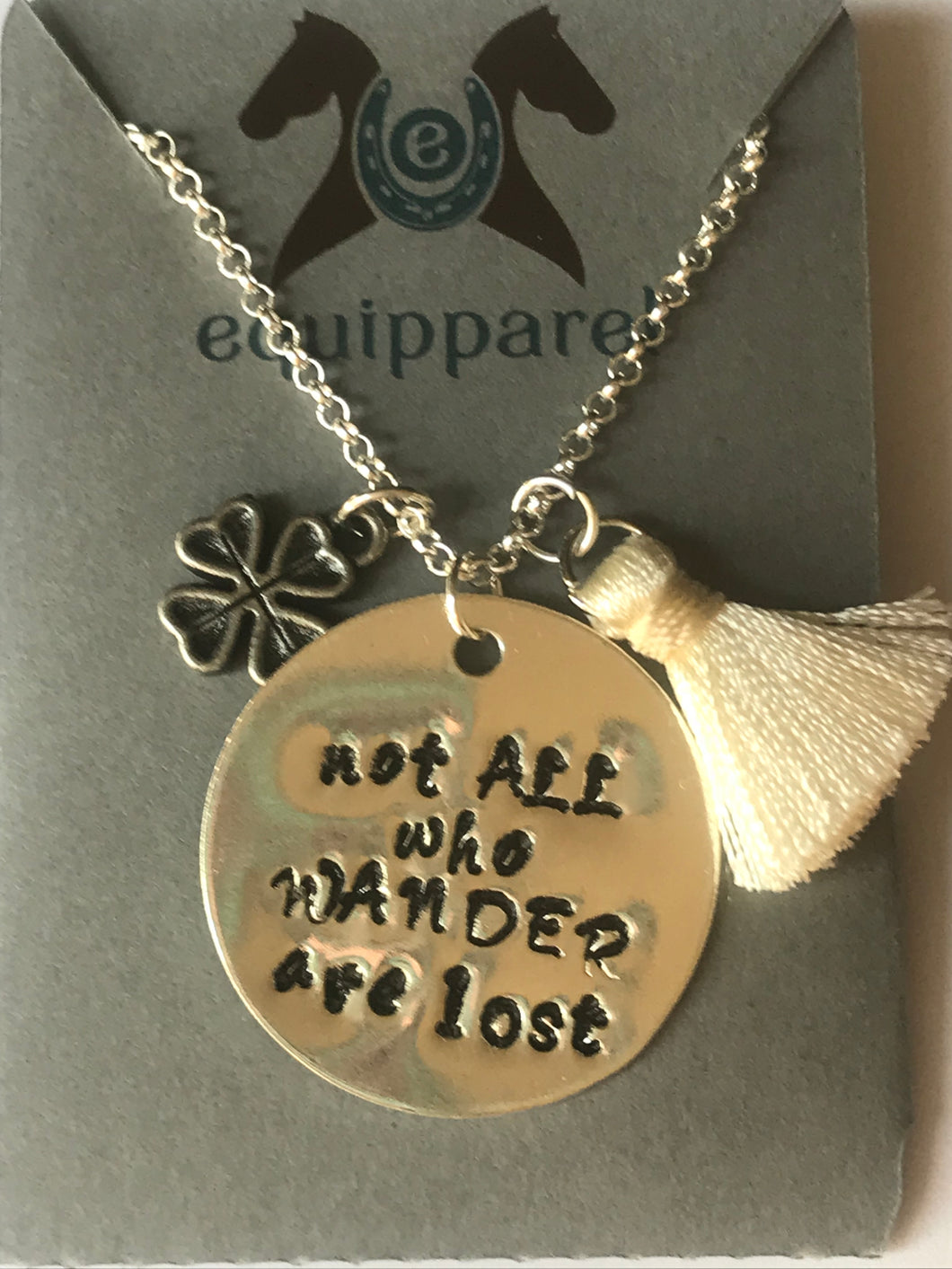 Not All Who Wander Are Lost Necklace